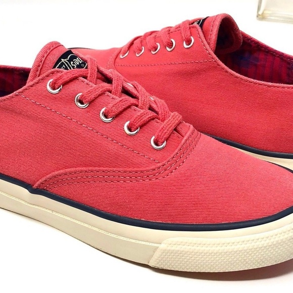 6M Sperry Top-Sider Neon Pink Canvas CVO Sneakers - Picture 3 of 8